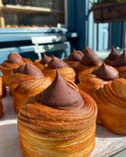 Chocolate and Pecan Mousse Bun